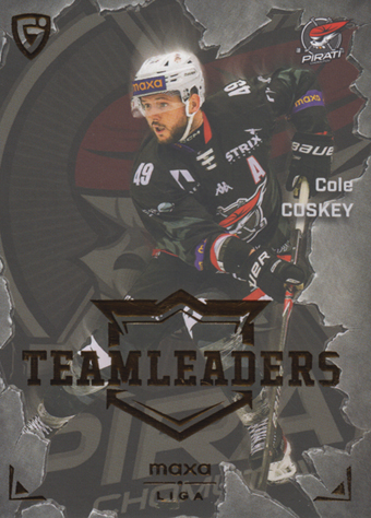 Coskey Cole 25-26 GOAL Cards Maxa liga Team Leaders #TL-05