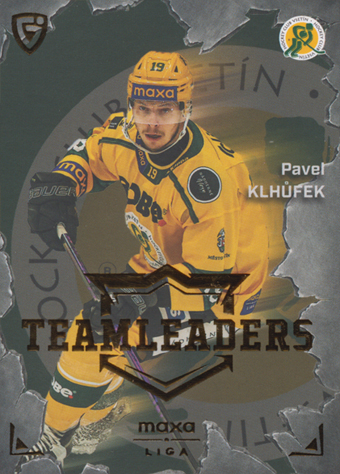Klhůfek Pavel 25-26 GOAL Cards Maxa liga Team Leaders #TL-09