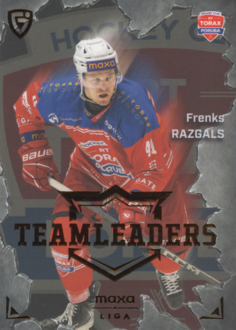 Razgals Frenks 25-26 GOAL Cards Maxa liga Team Leaders #TL-13