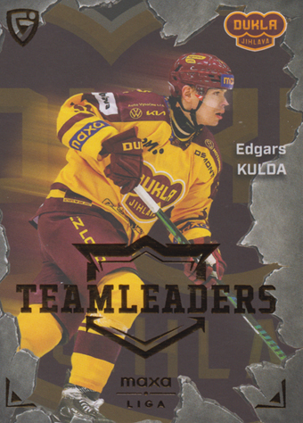 Kulda Edgars 25-26 GOAL Cards Maxa liga Team Leaders #TL-18