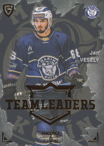 Veselý Jan 25-26 GOAL Cards Maxa liga Team Leaders #TL-23