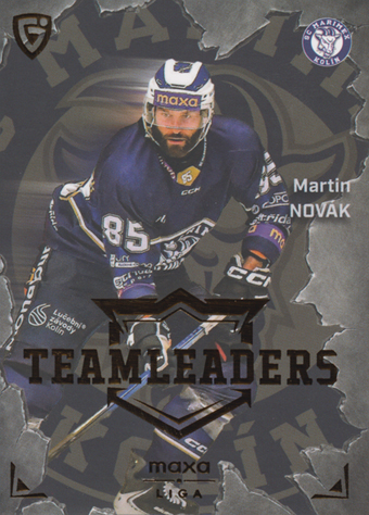 Novák Martin 25-26 GOAL Cards Maxa liga Team Leaders #TL-24