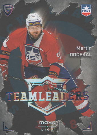 Dočekal Martin 25-26 GOAL Cards Maxa liga Team Leaders Platinum #TL-12
