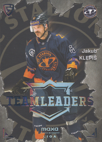 Klepiš Jakub 25-26 GOAL Cards Maxa liga Team Leaders Platinum #TL-16