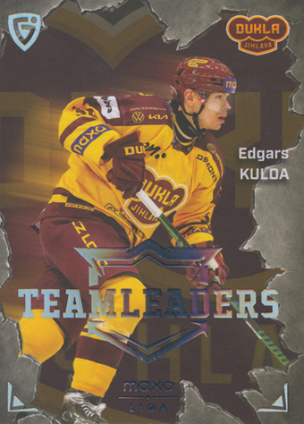 Kulda Edgars 25-26 GOAL Cards Maxa liga Team Leaders Platinum #TL-18