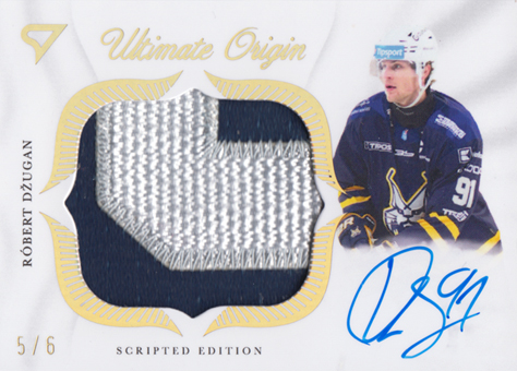Džugan Róbert 25-26 Tipsport Liga Ultimate Origin Scripted Edition Type A #UOS-RD