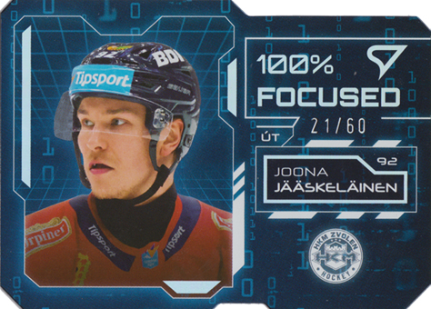 Jääskeläinen Joona 25-26 Tipsport Liga 100% Focused Rainbow Silver #FS-07