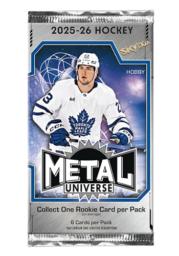 2025-26 Upper Deck Skybox Metal Universe Hockey Hobby balíček