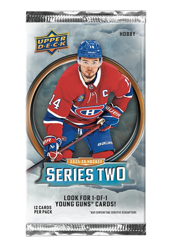 2025-26 Upper Deck Series 2 Hobby balíček