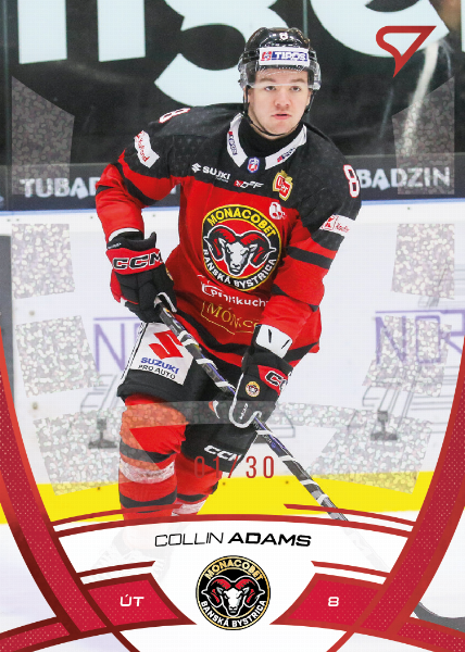 Adams Collin 24-25 Tipos Extraliga Red #117