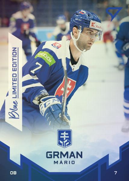 Grman Mário 2022 Hokejové Slovensko Blue #12