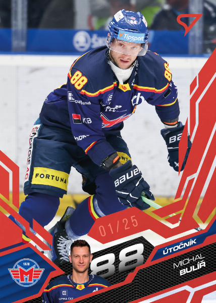 Bulíř Michal 25-26 Tipsport Extraliga Red #100