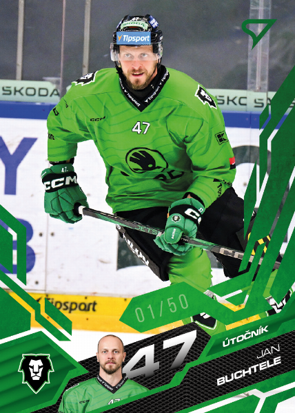 Buchtele Jan 25-26 Tipsport Extraliga Green #116