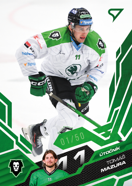 Mazura Tomáš 25-26 Tipsport Extraliga Green #121