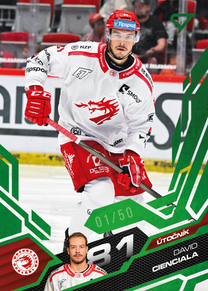 Cienciala David 25-26 Tipsport Extraliga Green #134