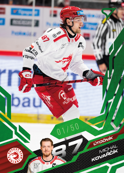 Kovařčík Michal 25-26 Tipsport Extraliga Green #138
