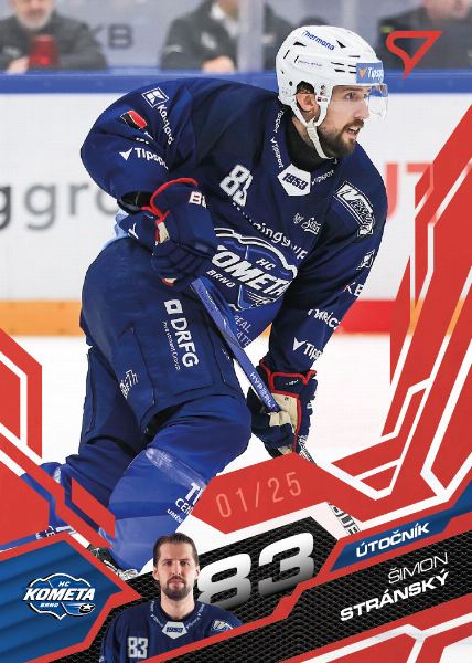 Stránský Šimon 25-26 Tipsport Extraliga Red #15