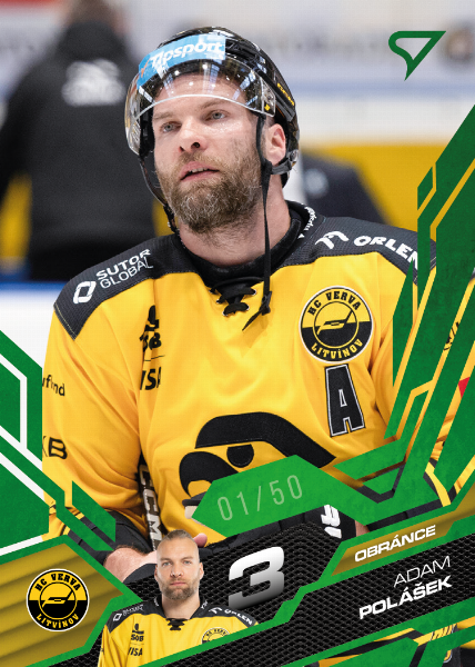 Polášek Adam 25-26 Tipsport Extraliga Green #151