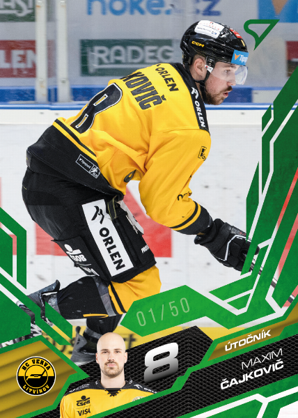 Čajkovič Maxim 25-26 Tipsport Extraliga Green #153