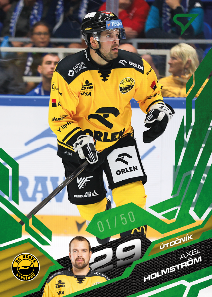 Holmström Axel 25-26 Tipsport Extraliga Green #155