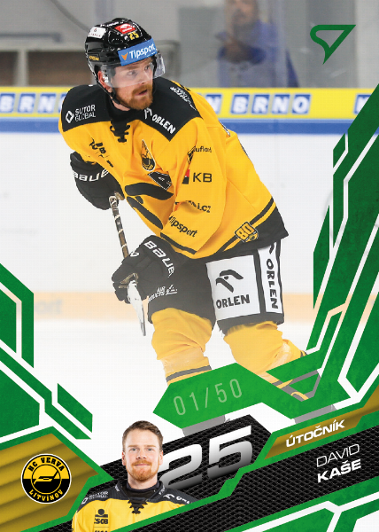 Kaše David 25-26 Tipsport Extraliga Green #159