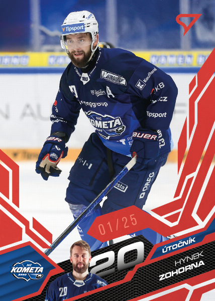 Zohorna Hynek 25-26 Tipsport Extraliga Red #17