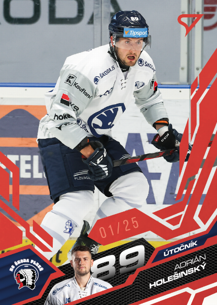 Holešinský Adrián 25-26 Tipsport Extraliga Red #172