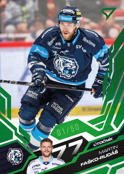 Faško-Rudáš Martin 25-26 Tipsport Extraliga Green #188