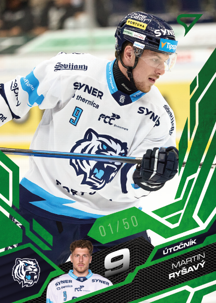 Ryšavý Martin 25-26 Tipsport Extraliga Green #195