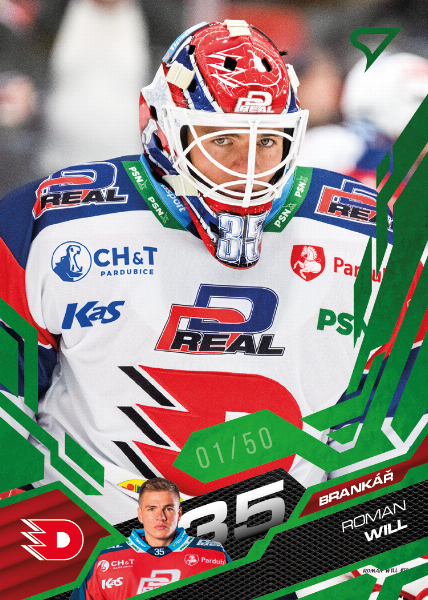 Will Roman 25-26 Tipsport Extraliga Green #20