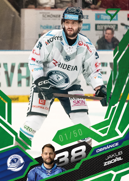 Zbořil Jakub 25-26 Tipsport Extraliga Green #206
