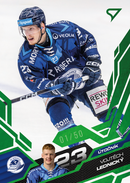 Lednický Vojtěch 25-26 Tipsport Extraliga Green #212