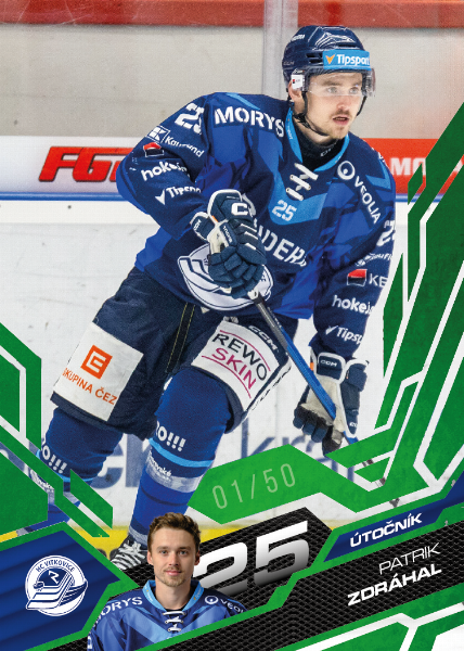 Zdráhal Patrik 25-26 Tipsport Extraliga Green #216