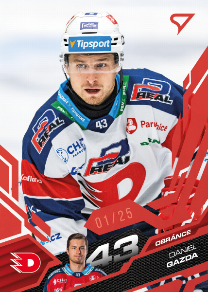 Gazda Daniel 25-26 Tipsport Extraliga Red #22