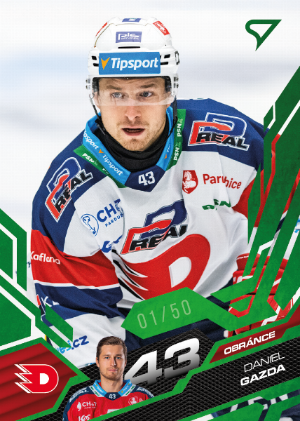 Gazda Daniel 25-26 Tipsport Extraliga Green #22