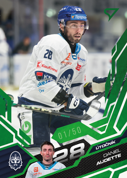 Audette Daniel 25-26 Tipsport Extraliga Green #224