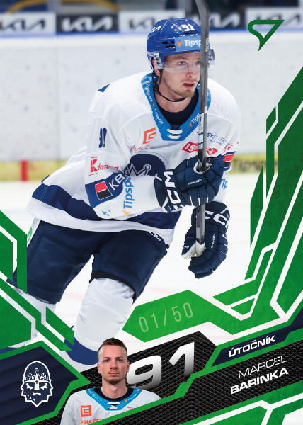 Barinka Marcel 25-26 Tipsport Extraliga Green #225