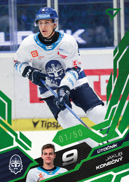 Konečný Jakub 25-26 Tipsport Extraliga Green #229