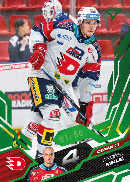 Mikliš Ondřej 25-26 Tipsport Extraliga Green #25