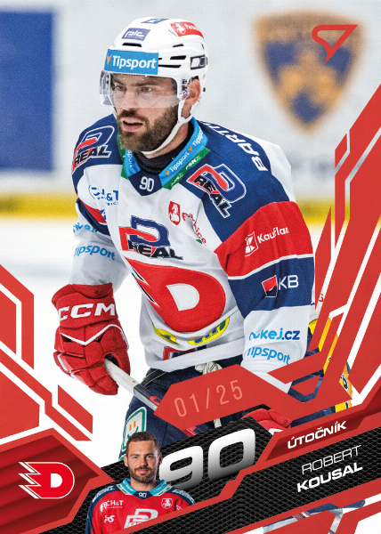 Kousal Robert 25-26 Tipsport Extraliga Red #30