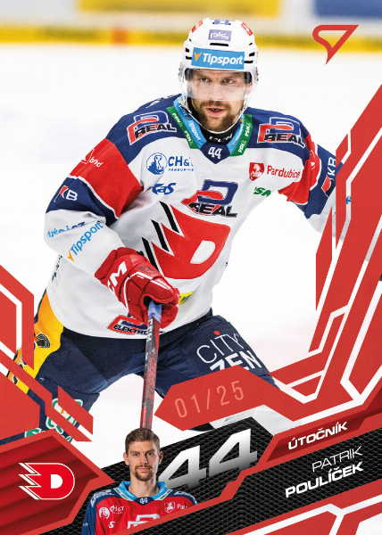 Poulíček Patrik 25-26 Tipsport Extraliga Red #33