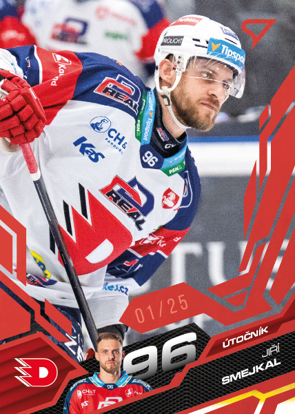Smejkal Jiří 25-26 Tipsport Extraliga Red #35