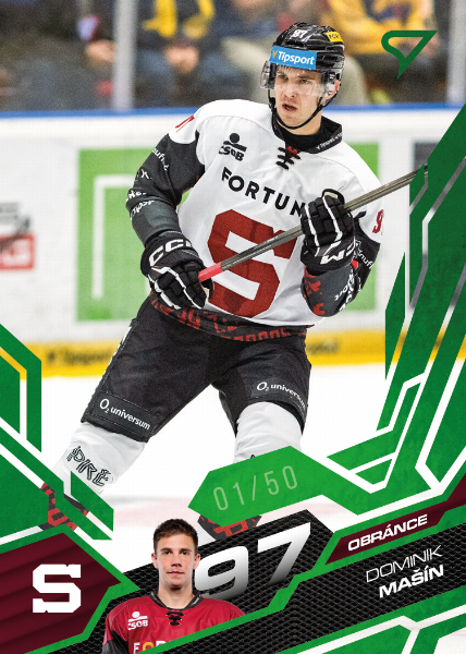 Mašín Dominik 25-26 Tipsport Extraliga Green #41