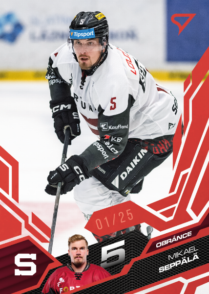Seppälä Mikael 25-26 Tipsport Extraliga Red #43