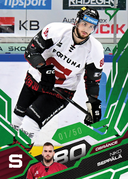 Seppälä Niko 25-26 Tipsport Extraliga Green #44