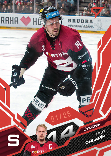 Chlapík Filip 25-26 Tipsport Extraliga Red #47