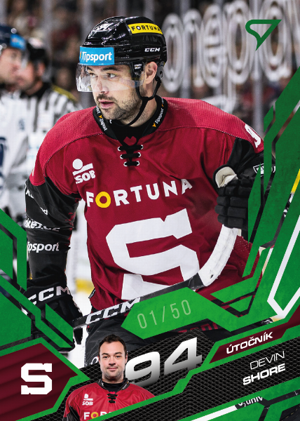 Shore Devin 25-26 Tipsport Extraliga Green #53