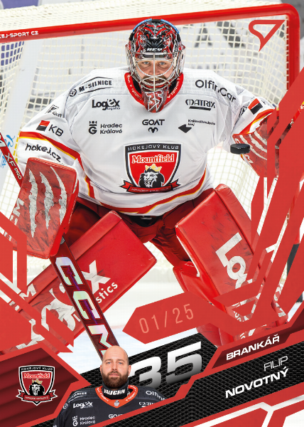 Novotný Filip 25-26 Tipsport Extraliga Red #55