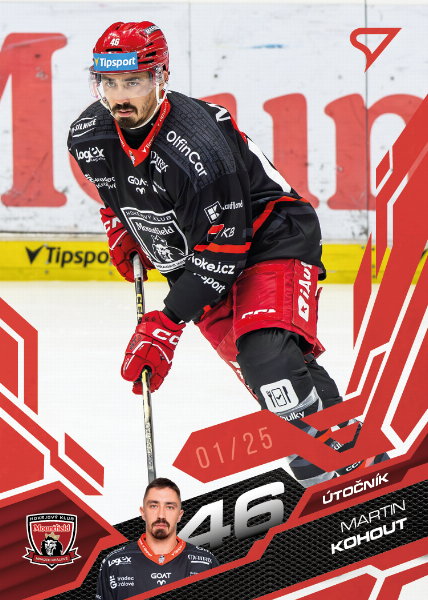 Kohout Martin 25-26 Tipsport Extraliga Red #65