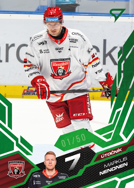 Nenonen Markus 25-26 Tipsport Extraliga Green #67